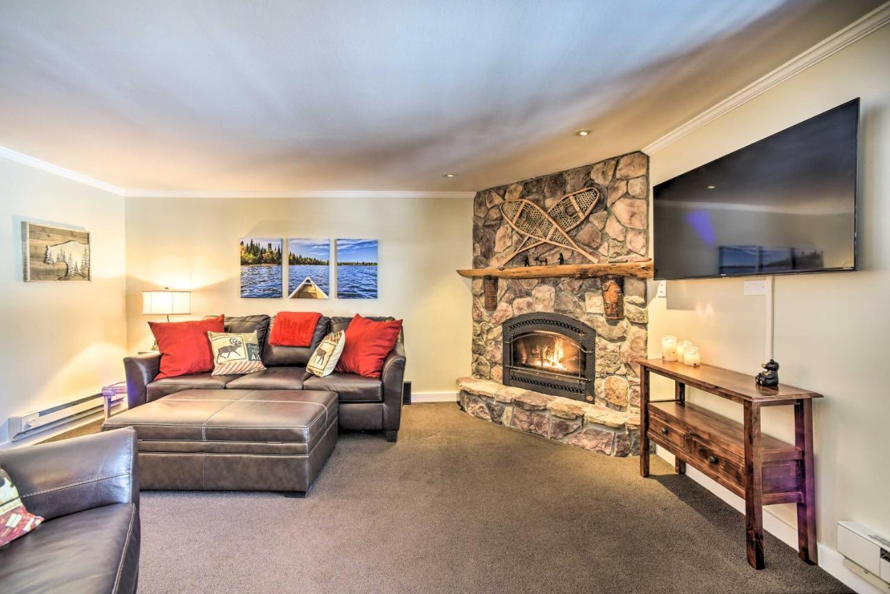 Cozy Condo By Mirror Lake, 1 Block To Downtown! Lake Placid Buitenkant foto