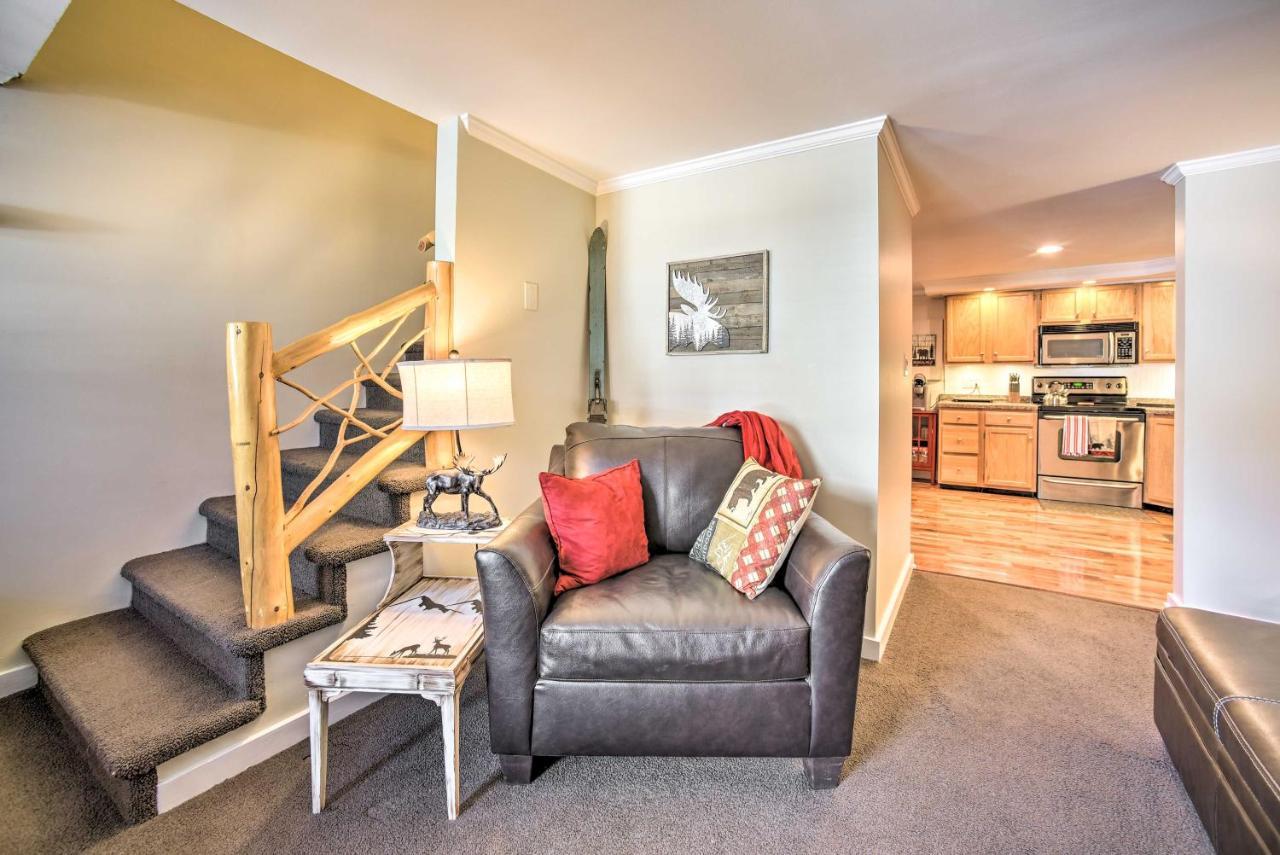 Cozy Condo By Mirror Lake, 1 Block To Downtown! Lake Placid Buitenkant foto