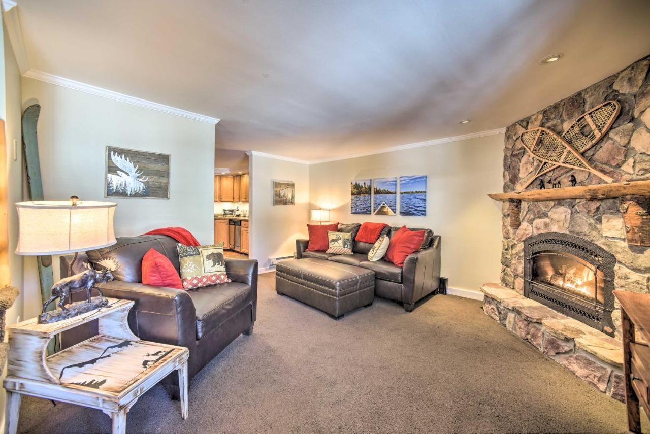 Cozy Condo By Mirror Lake, 1 Block To Downtown! Lake Placid Buitenkant foto