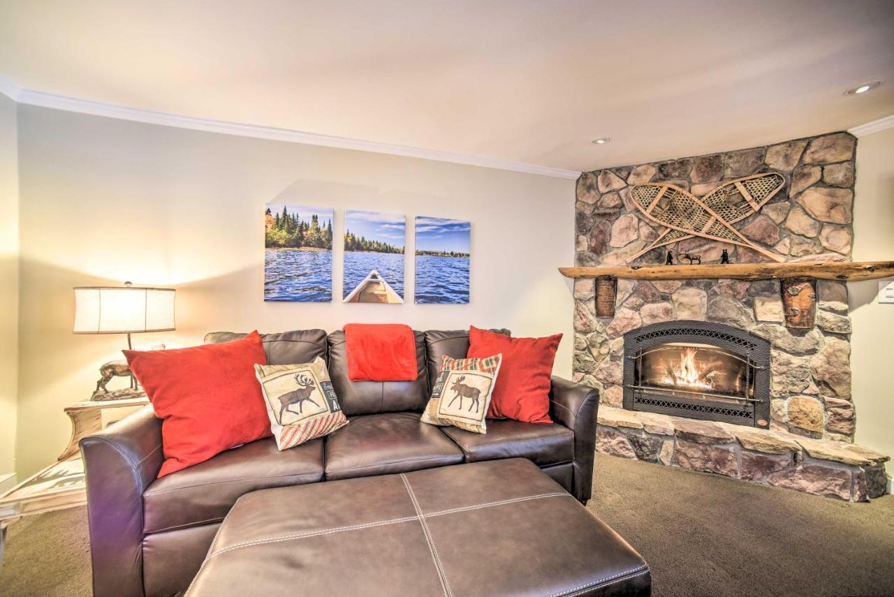 Cozy Condo By Mirror Lake, 1 Block To Downtown! Lake Placid Buitenkant foto